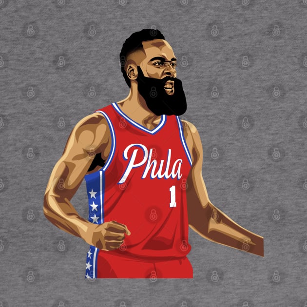 James Harden by knnthmrctn